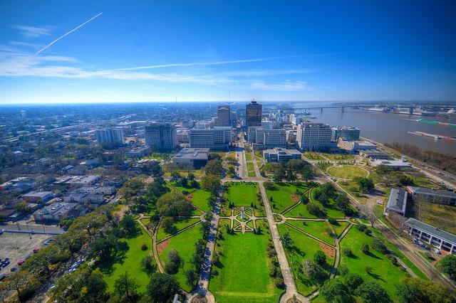 Aerial view of Baton Rouge. Photo Credit: Flickr