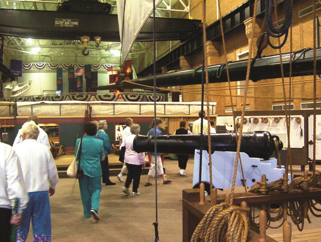 The War of 1812 came alive for us at the Erie Maritime Museum.