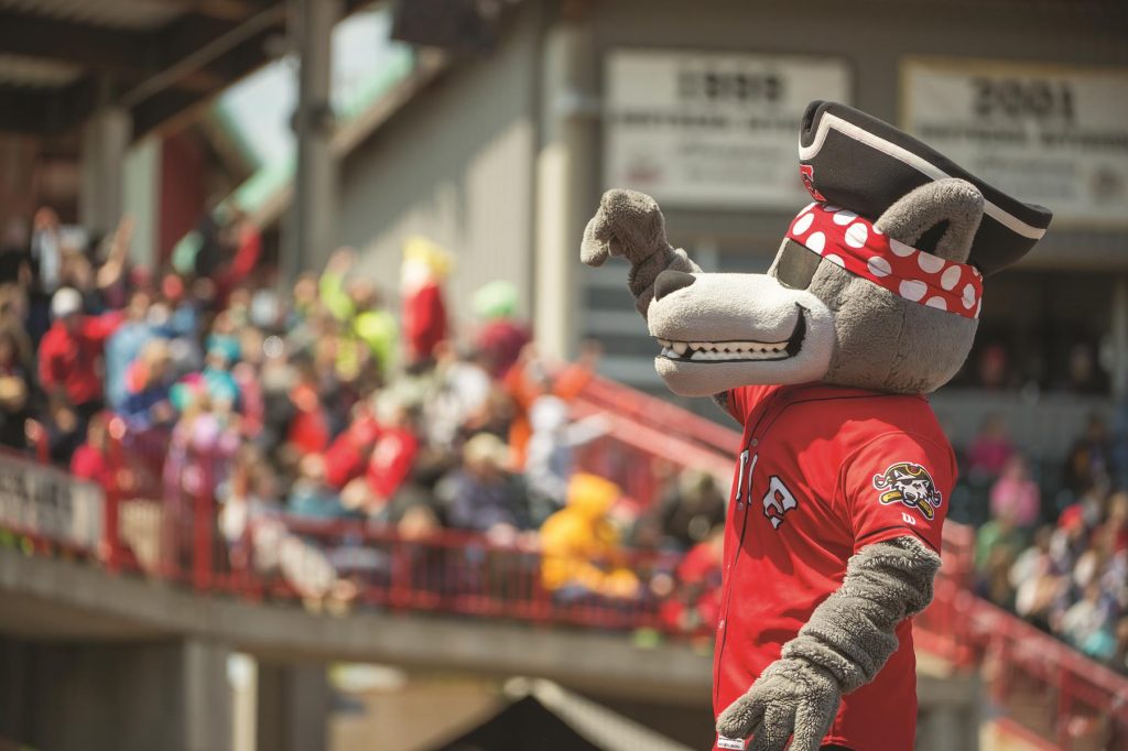 The Erie Sea Wolves, Double-A affiliate of the Detroit Tigers, offer minor league fun at UMPC Park.