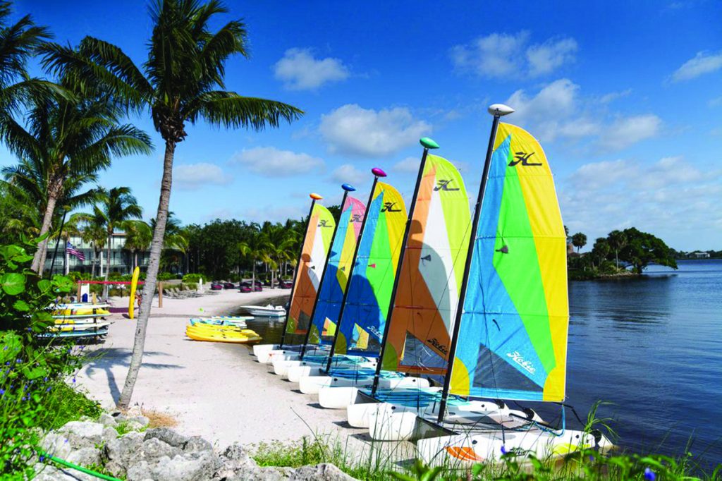 Set along Florida’s St. Lucie River, Club Med’s Caribbean-style all-inclusive property caters to families with fun activities for guests of all ages.