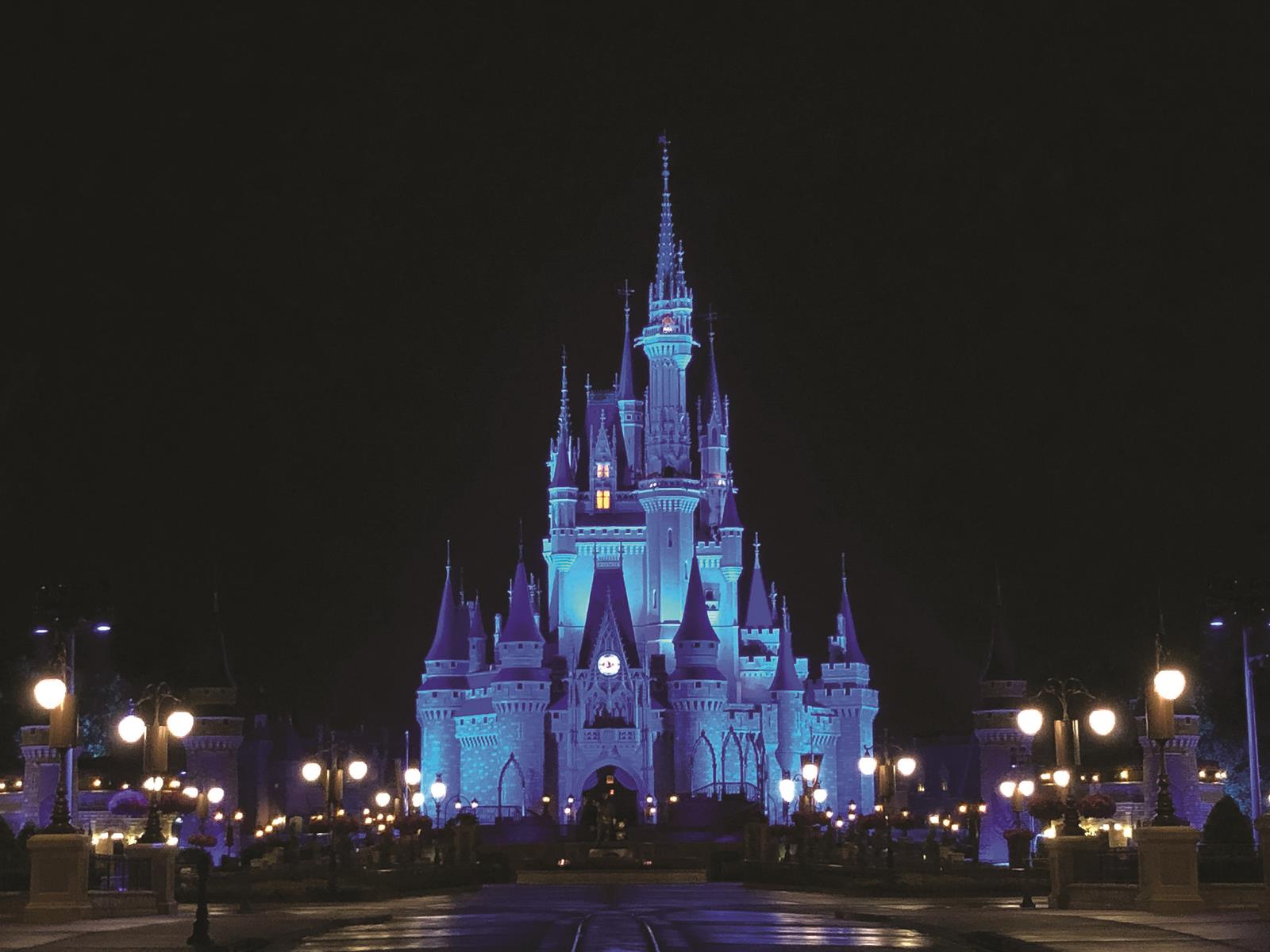 Cinderella Castle in Magic Kingdom Park at Walt Disney World Resort in Lake Buena Vista, Florida