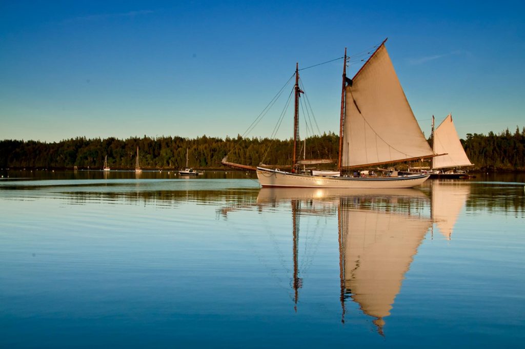 Families can book private group charters with the Maine Windjammer Association.