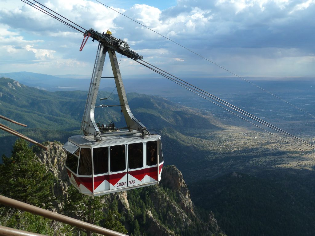 Sandia Peak Tram in Albuquerque NM