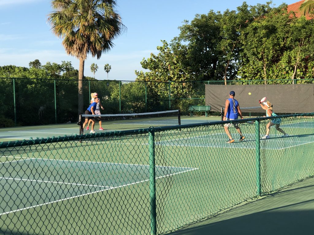 Sundial Beach Resort offers a wide range of recreational facilities, including 12 pickleball courts.