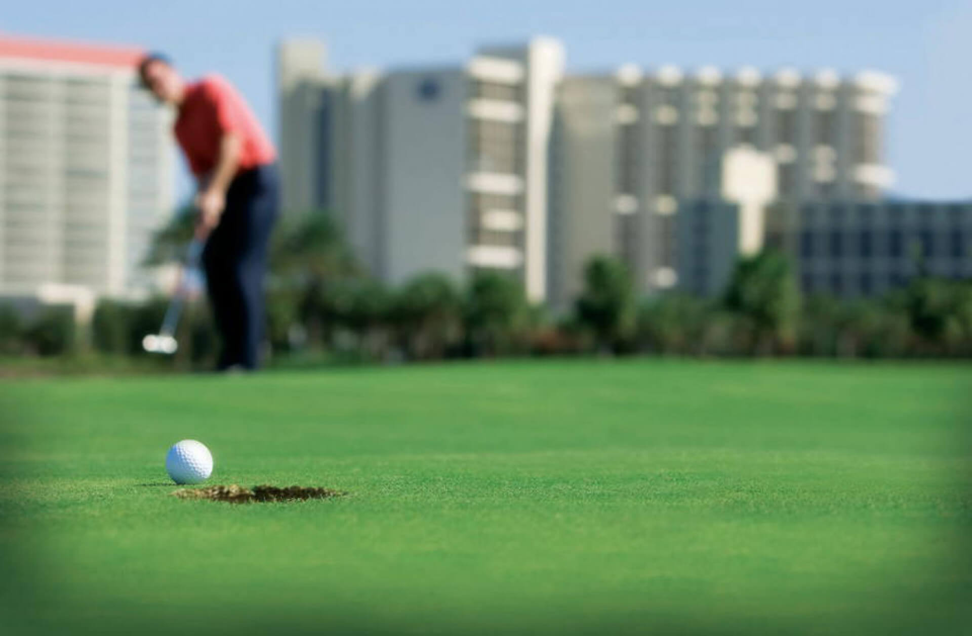 Four championship golf courses are located in Sandestin, Florida. Photo credit: Hilton Sandestin Beach Golf Resort & Spa