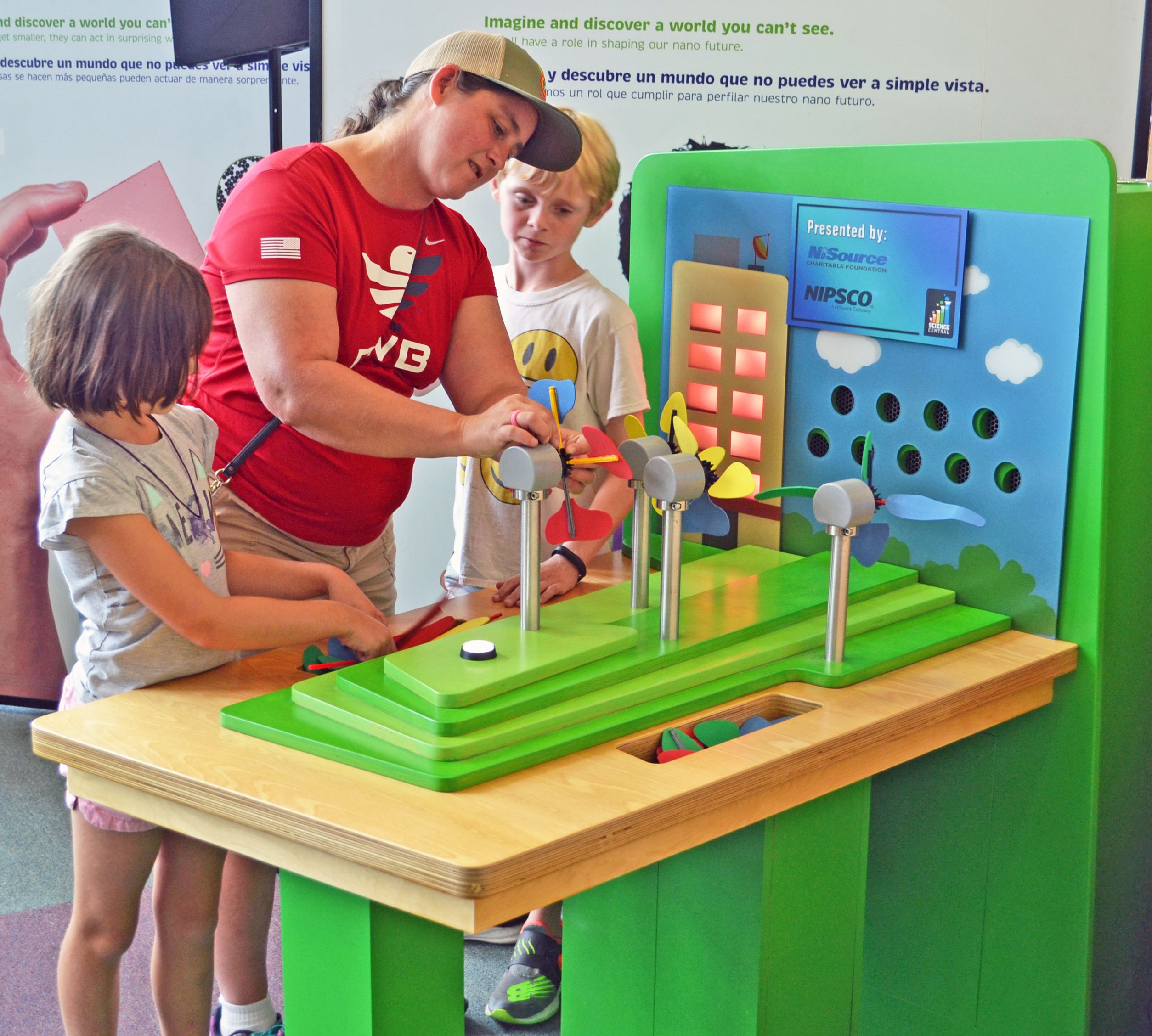 Hands-on learning is the name of the game at Science Central. (Photo credit: Science Central).